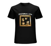 xiugoulovestory Vintage System of A Down 9039s T-Shirt Size L-XL Dimensions Below One of One SOAD Tee Black Black L