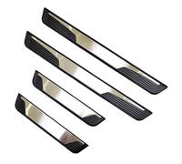 XIUKANGNB per MG ZS 2023-2025 Battitacco Soglia Porta Auto in Acciaio Inox Kick Plates Anti-Graffio Pedale Scuff Protezione Davanzale Accessori Esterna,B/silver-A/55 * 10 * 8cm