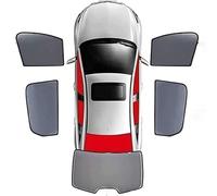 XIUKANGNB Tendine Parasole Auto Magnetiche per MG HS (AS23) 2018-2024, Finestrini Laterali Parabrezza Visiera Anti-UV Traspirante, Accessori Auto Magnetici,E/5 Doors Window