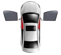 XIUKANGNB Tendine Parasole Auto Magnetiche per MG HS (AS23) 2018-2024, Finestrini Laterali Parabrezza Visiera Anti-UV Traspirante, Accessori Auto Magnetici,A/2 Front Doors