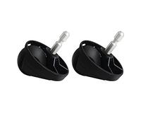 XIUKUSJ 2pcs Universal Wheel Front Wheel Compatibile for Cecotec Compatibile for CONGA 3290 3490 3690 4090 Aspirapolvere ruota di ricambio ruota omnidirezionale Pezzi di ricambio per aspirapolvere