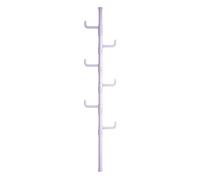 Xiulideni - Appendiabiti regolabile da pavimento a soffitto a 3/4/5/6 ripiani, ad angolo, per soggiorno e balcone, salvaspazio, design robusto