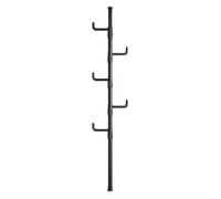 Xiulideni - Appendiabiti regolabile dal pavimento al soffitto, design angolare a 3/4/5/6 ripiani, perfetto per appendere vestiti in soggiorno, balcone e camera da letto, salvaspazio