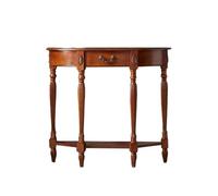 xiuling4568 Consolle Ingresso Tavolo da Consolle Beauty Storage Tavolo da Consolle Vintage Estetico Ingresso Mobili di Lusso Tavolo Consolle(Piccolo)