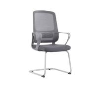 xiuling4568 Sedia operativa Sedia girevole da ufficio semplice e moderna for sedia da ufficio for il personale Sedia da computer lombare Moda con sedia in rete colorata Sedia da ufficio(Grijs)