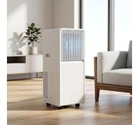 XIUNYIE Climatizzatore Portatile Raffredda 25mq Telecomando Deumidificatore Ventilatore Funzione Sleep Timer 24H Kit Installazione, Spina UK 3 Poli Norma BS 1363 per Ca, 14000 Btu, 14000 BTU