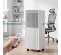XIUNYIE Climatizzatore Portatile Raffredda 25mq Telecomando Deumidificatore Ventilatore Funzione Sleep Timer 24H Kit Installazione, Spina UK 3 Poli Norma BS 1363 per Ca, 11000 Btu, 11000 BTU