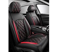 XIUNYIE Funda Asiento Coche Multifuncional 5 Plazas, Universal Compatible para Interiores de Vehículo y Protección Completa del Asiento, Rosso