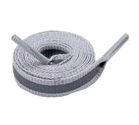 XIUsheUA 1 paio di lacci for scarpe da corsa riflettenti piatti di sicurezza, lacci luminosi luminosi unisex for scarpe di tela da basket sportive per scarpe da ginnastica, scarpe casual(GRAY)