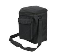 XIUsheUA Borsa per diffusori da esterno Custodia rigida da viaggio for trasporto e stoccaggio, custodia protettiva antiurto con tracolla for altoparlante, borsa