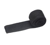 XIUsheUA Cinghia in Cotone Cinghia di Cotone Tela Nastro Zaino Fai da Te Borse for reggette Artigianato Borsa Cintura Accessori for Cani 2 Metri 38mm 32mm 25mm(Black,38mm)
