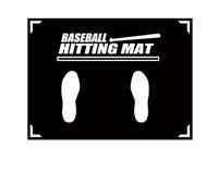 XIUsheUA Cuscino da Baseball con Dita dei Piedi rivolte Verso Il Luogo, Tappetino da Allenamento for Battuta da Softball, Accessori for Allenamento di Baseball per Baseball, Softball
