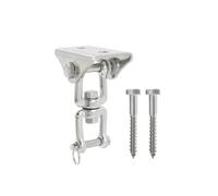XIUsheUA Supporto Amaca Ganci di Sospensione for Sacchi Pesanti for Altalena in Legno Cemento Set for Amaca da Yoga Sedia for Sabbia capacità 500 kg per Altalena, Yoga, Amaca, Sacco da Boxe(Color4)