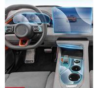 XIUXIYING Controllo Centrale Automatico TPU Navigazione Anti Graffio Protezione Interna Film Navigazione Per ZEEKR 001 EV 2024 2025 Accessori