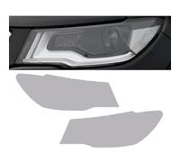 XIUXIYING Pellicola colorata per auto per Jeep Compass 2017-2019, pellicola colorata per fari auto, pellicola nera trasparente in TPU adesivo