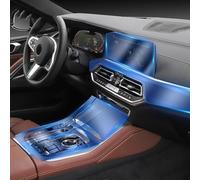 XIUXIYING Pellicola protettiva antigraffio in TPU trasparente per console centrale dell'auto, per BMW G06 X6 2020-2023