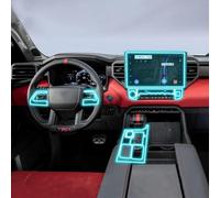 XIUXIYING Pellicola protettiva in TPU trasparente per console centrale interna auto, antigraffio, pellicola protettiva per riparazione accessori, per Toyota Supra GR 2020-2022