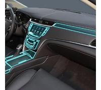 XIUXIYING Pellicola protettiva per bordo di pianoforte interno auto TPU pellicola trasparente antigraffio, per Cadillac XTS 2013-2023