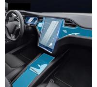 XIUXIYING Pellicola protettiva per console centrale interna dell'auto, in TPU trasparente, antigraffio, per Tesla Model X S 2020-2022