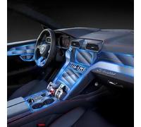 XIUXIYING Pellicola protettiva per console centrale interna dell'auto, in TPU trasparente, antigraffio, pellicola di riparazione per Lamborghini Urus 2018-2021