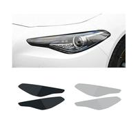 XIUXIYING Pellicola protettiva per fari auto per Alfa Romeo Giulia 952 2016-2020 Pellicola protettiva per fari auto fumé nera in vinile trasparente TPU adesivo