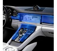 XIUXIYING Pellicola protettiva TPU per console centrale interna auto, per Porsche Cayenne 2018-2020