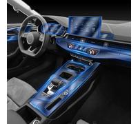 XIUXIYING Pellicola protettiva trasparente in TPU per console centrale dell'auto, antigraffio, accessori per riparazione auto, per Audi A4 B9 2020-2023