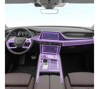 XIUXIYING Pellicola protettiva trasparente in TPU per console centrale interna auto, pellicola protettiva antigraffio per schermo LCD PPF, per Audi Q6 2022-2024