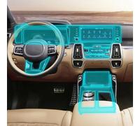 XIUXIYING Schermo di navigazione del pannello del cambio auto Pellicola protettiva in TPU per interni automobilistici Adesivo antigraffio per Kia Sorento MQ4 2021-2023
