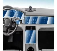 XIUXIYING Schermo di navigazione per pannello del cambio auto Pellicola protettiva antigraffio in TPU per interni automobilistici, per PORSCHE Taycan 2020-2024