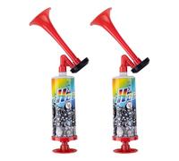 Xiuyer Tromba da Stadio, Trombetta da Stadio, Trombetta, 2 PCS Loud Handheld Air Horn Clacson a Gas Tromba, Air Horn per Partite di Calcio, Eventi Sportivi, Nautica, Celebrazioni, Festa di Compleanno