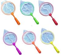 Xiuyong Rete da pesca all'aperto, rete da pesca in plastica per bambini, rete a farfalla retrattile, cattura insetti da pesca per bambini adatto per bambini con cui giocare