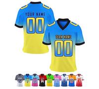 Xiuyours Maglietta T-Shirt Uomo Sportiva Personalizzata con Nome Numero Logo Maglia Personalizzabile per Bambini Donna, Personalizzato Manica Corta Sportiva Asciugatura Rapida, S-7XL