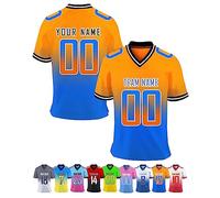 Xiuyours Maglietta T-Shirt Uomo Sportiva Personalizzata con Nome Numero Logo Maglia Personalizzabile per Bambini Donna, Personalizzato Manica Corta Sportiva Asciugatura Rapida, S-7XL