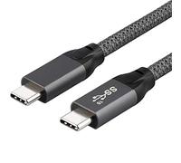 xiwai 10Gbps USB-C USB 3.1 Tipo C Gen2 Maschio a Maschio Data Video 100W Cavo con E-Marker per Tablet & Telefono e Laptop 2.0M