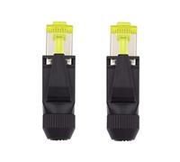 xiwai 2 pz/lotto STP UTP Shield Cat6 RJ45 8P8C Plug Assembly Crimp Tipo per Rete Industriale Ethernet Patch Cord
