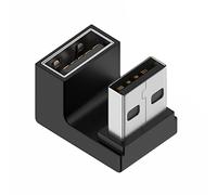 xiwai 360 gradi in su opposto U forma posteriore angolato USB3.0 maschio a femmina adattatore video di alimentazione Extender 10Gbps