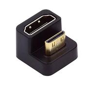 xiwai 360 gradi verso l'alto opposto a forma di U indietro angolare Mini HDMI 1.4 maschio a HDMI femmina prolunga adattatore convertitore
