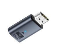 xiwai Adattatore Blue 4K HDMI 1.4 maschio-femmina CY Virtual Display Extension DDC EDID Dummy Plug Headless Ghost Display HDTV 4K@60Hz Emulator