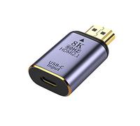 xiwai Adattatore da USB-C tipo C femmina a HDMI Sink HDTV 8K @ 60hz 4K @ 120hz per tablet, telefono e laptop
