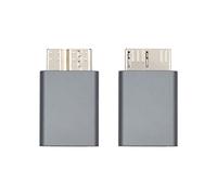 xiwai Adattatore dati USB-C USB 3.1 tipo C femmina a micro USB 3.0 maschio, alimentazione dati 10 Gbps per disco SSD portatile