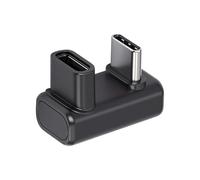 xiwai Adattatore di prolunga USB-C USB5.0 80 Gbps maschio-femmina, con angolazione posteriore a forma di U opposta, 240 W, 16 K, 8 K e 5 K, compatibile con USB 4.0 Thunderbolt 3/4/5