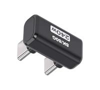xiwai Adattatore di prolunga USB-C USB5.0 80 Gbps maschio-maschio, con angolazione posteriore a forma di U opposta, 240 W, 16 K, 8 K e 5 K, compatibile con USB 4.0 Thunderbolt 3/4/5