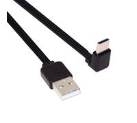 xiwai Cavo FPC da USB 2.0 maschio a USB-C di tipo C, angolato verso il basso, piatto di 90 gradi, per FPV, disco e telefono, 13 cm