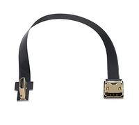 Xiwai CYFPV - Cavo piatto HDMI maschio a femmina FPC ad angolo retto da 90 gradi, per fotografia aerea multicopter HDTV (0,2 m)