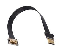 xiwai CYFPV Mini HDMI maschio a mini HDMI femmina prolunga FPC cavo piatto 1080P per FPV HDTV multicopter fotografia aerea (0,2 m)