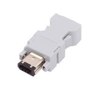 xiwai FireWire IEEE 1394 - Connettore CN3 a 6 poli SM-6P I/O, connettore 55100-0670 JZSP-CMP9-1-E, connettore codificatore a 6 poli compatibile con Yaskawa Panasonic Servo 54280-0609