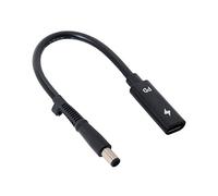 JSER Tipo C USB-C femmina ingresso a DC Power PD cavo di ricarica adatto per laptop 18-20 V (7,4 x 5,0 mm) ..