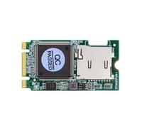 xiwai M.2 NGFF B-Key 22x42mm a Micro SD T-Flash TF Card Reader Convertitore Adattatore incorporato per SSD mobile industriale