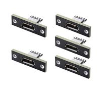 xiwai Micro-USB 5 pin femmina tipo B fai da te OEM presa connettore pannello tipo montaggio con scheda PC USB 2.0 pinout 5 pz/set